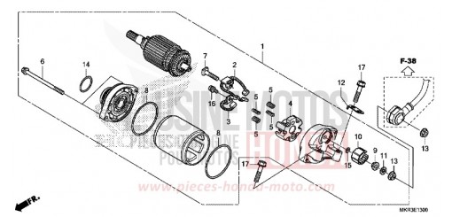 DEMARREUR CBR1000SPN de 2022